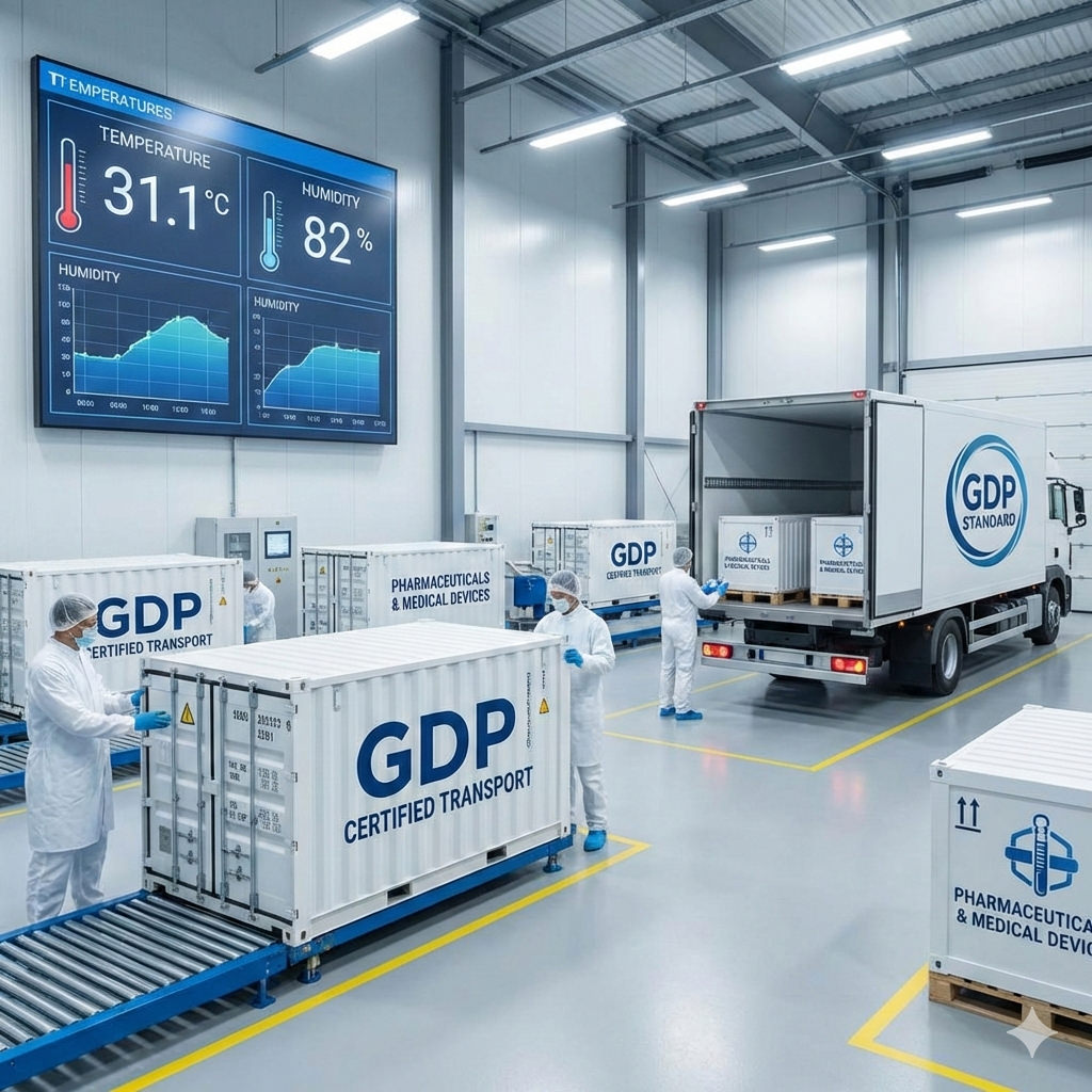 รถขนส่งยาและเวชภัณฑ์ มาตรฐาน GDP​